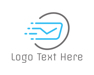 Speed - Fast Post Mail logo design
