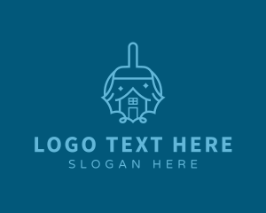 Neat Home Cleaning Services logo design
