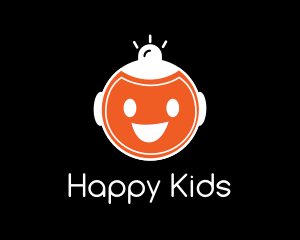 Happy Toy Robot logo design