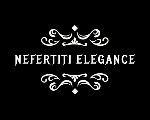 Elegant Gothic Ornament logo design