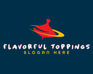 Fast Spinning Top  logo design