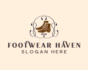 Shoes - Fashion Boots Shoes logo design