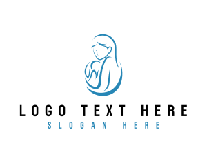 Pregnancy - Mother Child Care logo design