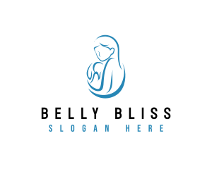 Pregnancy - Mother Child Care logo design