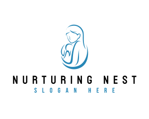 Mother - Mother Child Care logo design