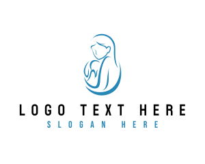 Child Services - Mother Child Care logo design