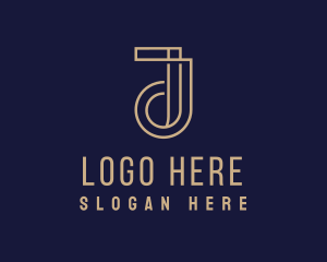 Generic Business Monoline Letter J Logo