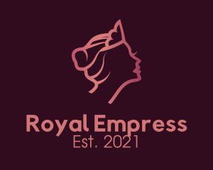 Empress - Pink Princess Ballerina logo design