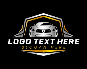 Machine - Car Auto Garage logo design