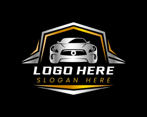 Restoration - Car Auto Garage logo design