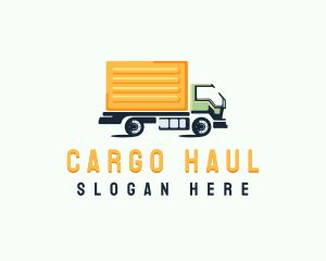 Logistics Delivery Truck logo design