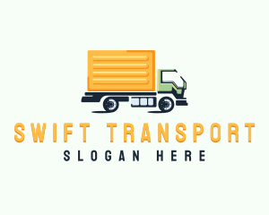 Logistics Delivery Truck logo design