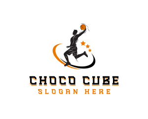 Sports Basketball Athlete Logo