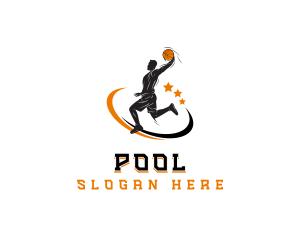 Sports Basketball Athlete Logo