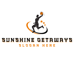 Sports Basketball Athlete Logo