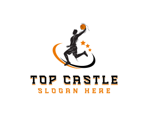 Sports Basketball Athlete Logo