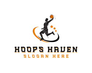 Basketball - Sports Basketball Athlete logo design