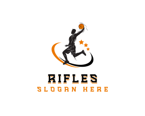 Basketball - Sports Basketball Athlete logo design