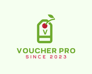 Voucher - Cherry Price Tag Gourmet logo design