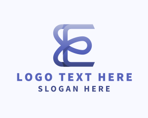 Gradient - Loop Knitting Apparel logo design