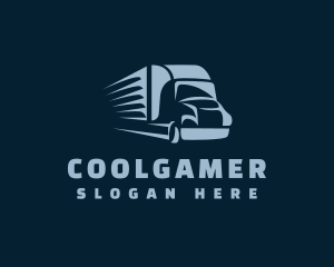 Logistics Truck Transport Logo