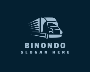 Vehicle - Logistics Truck Transport logo design