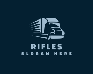 Automotive - Logistics Truck Transport logo design