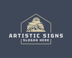 Signage - Mountain House Signage logo design