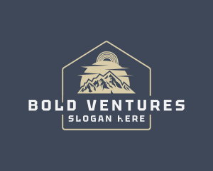 Mountain House Signage logo design