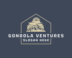 Mountain House Signage logo design