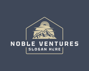 Mountain House Signage logo design