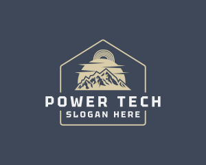 Trek - Mountain House Signage logo design