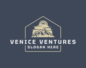 Mountain House Signage logo design