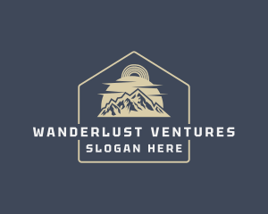 Mountain House Signage logo design