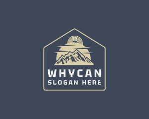 Trek - Mountain House Signage logo design