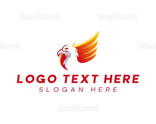 Wing Phoenix Eagle Logo