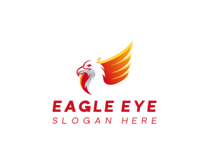 Wing Phoenix Eagle logo design