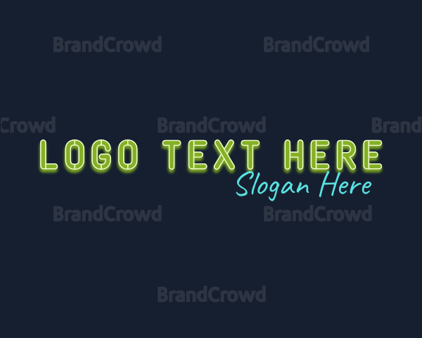 Neon Brand Business Logo