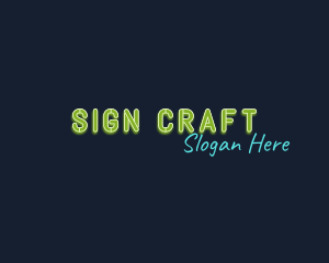 Neon Brand Business logo design