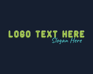 Sign - Neon Brand Business logo design