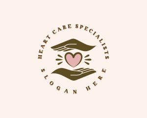 Cardiologist - Charity Helping Hand logo design