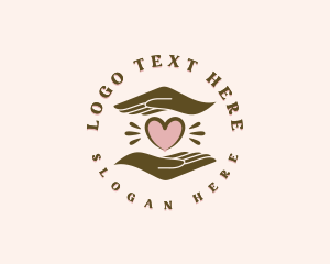 Charity Helping Hand Logo