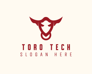 Wild Bull Animal logo design