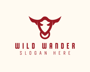 Wild Bull Animal logo design