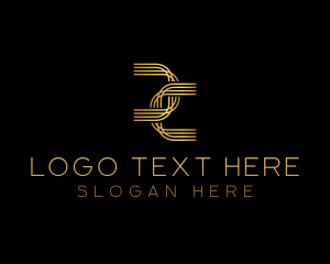 Gold - Premium Studio Letter C logo design