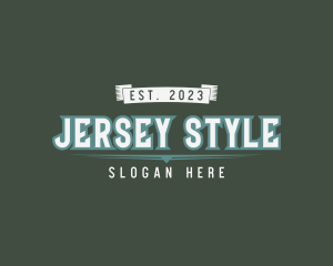Jersey - Masculine Sports Banner logo design
