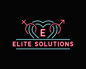 Erotic Neon Night Club Logo