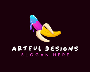 Erotic Banana Lube logo design