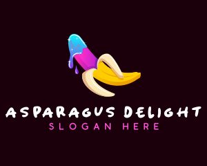 Erotic Banana Lube logo design