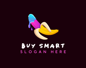 Erotic Banana Lube logo design